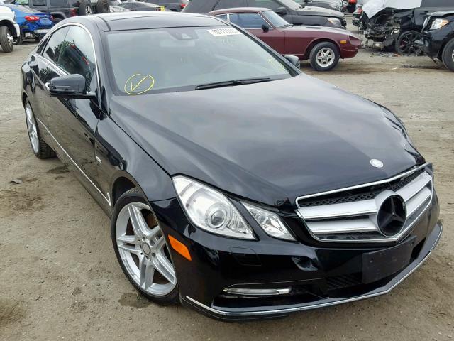 WDDKJ5KB2CF179053 - 2012 MERCEDES-BENZ E 350 BLACK photo 1