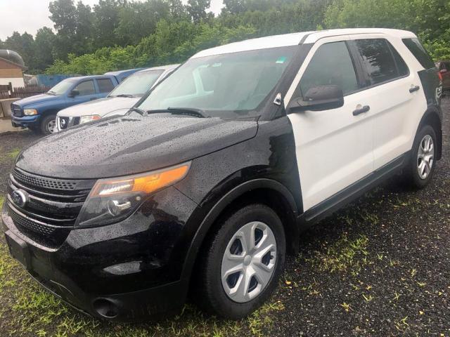 1FM5K8AR2FGA70493 - 2015 FORD EXPLORER P TWO TONE photo 2