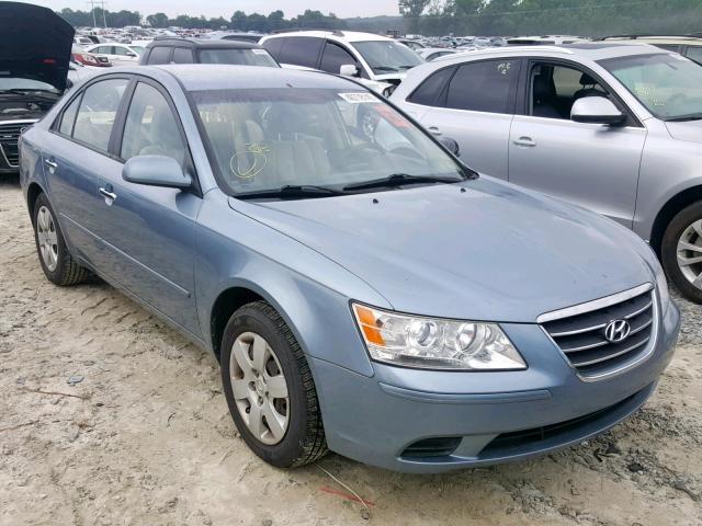 5NPET4AC0AH642980 - 2010 HYUNDAI SONATA BLUE photo 1