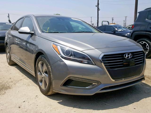 KMHE54L26HA072639 - 2017 HYUNDAI SONATA PLU GRAY photo 1