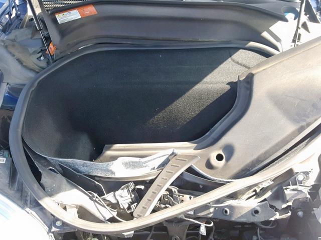 5YJSA1E22FF109673 - 2015 TESLA MODEL S أزرق صورة 7