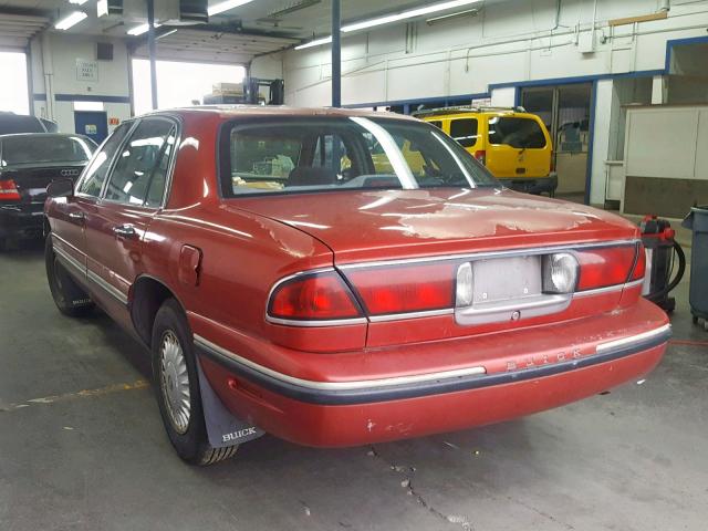 1G4HP52K7WH517795 - 1998 BUICK LESABRE CU RED photo 3