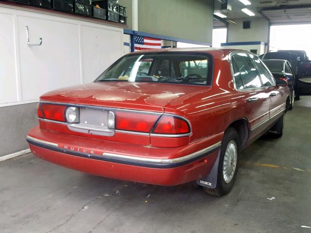 1G4HP52K7WH517795 - 1998 BUICK LESABRE CU RED photo 4