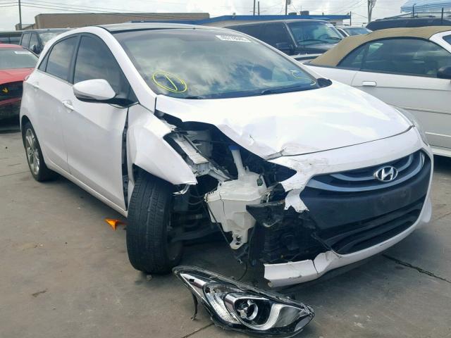 KMHD35LH9EU185054 - 2014 HYUNDAI ELANTRA GT WHITE photo 1