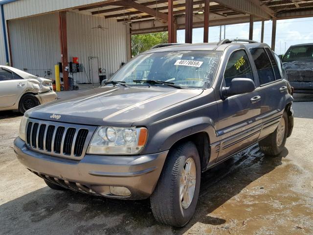 1J4G268S0XC712576 - 1999 JEEP GRAND CHER GRAY photo 2