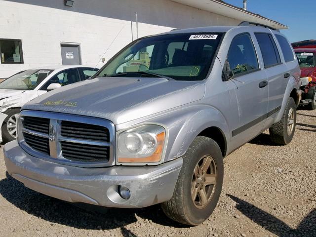 1D4HB48N86F137216 - 2006 DODGE DURANGO SL SILVER photo 2