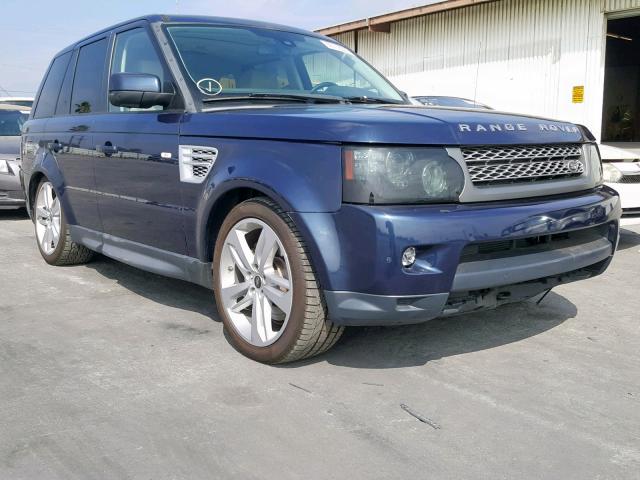 SALSK2D40DA805159 - 2013 LAND ROVER RANGE ROVE BLUE photo 1