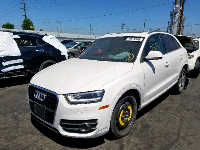 WA1BFCFS1FR004316 - 2015 AUDI Q3 PREMIUM WHITE photo 2