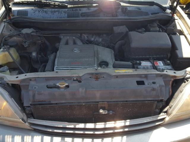 JT6HF10U8X0044050 - 1999 LEXUS RX 300 BLACK photo 7