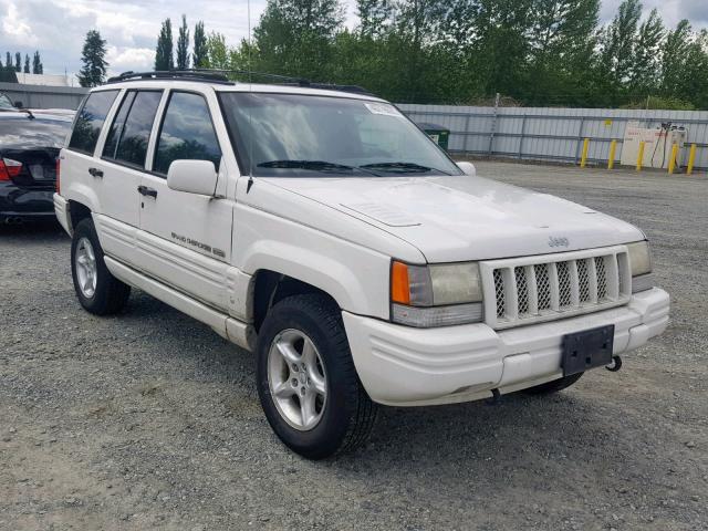 1J4GZ88Z4WC164178 - 1998 JEEP GRAND CHER WHITE photo 1