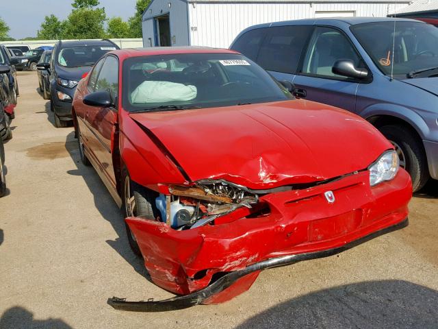 2G1WZ121549352846 - 2004 CHEVROLET MONTE CARL RED photo 1