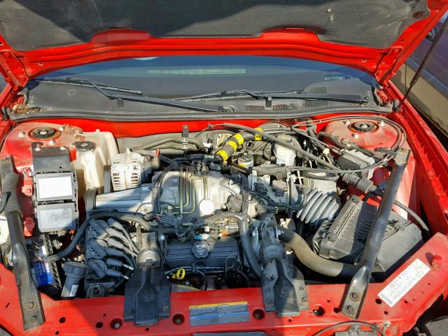 2G1WZ121549352846 - 2004 CHEVROLET MONTE CARL RED photo 7