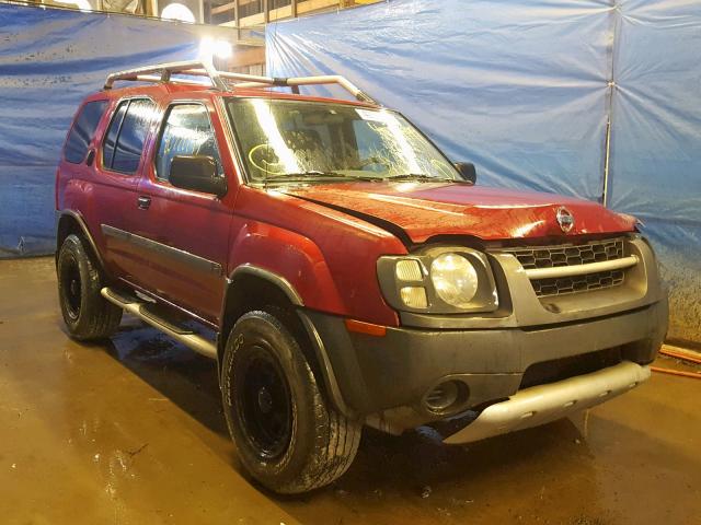 5N1ED28YX2C536094 - 2002 NISSAN XTERRA XE RED photo 1