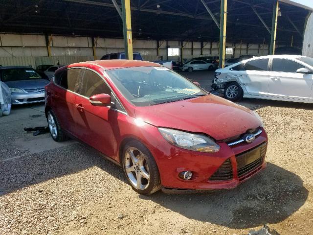 1FADP3N22DL313781 - 2013 FORD FOCUS TITA RED photo 1