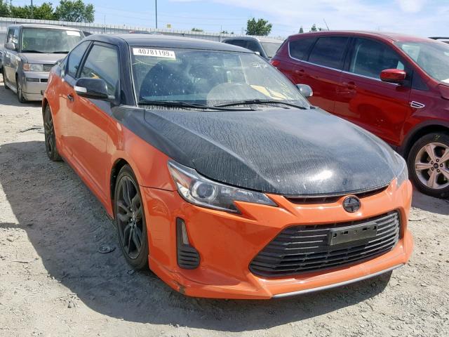 JTKJF5C75FJ006784 - 2015 TOYOTA SCION TC ნარინჯისფერი ფოტო 1