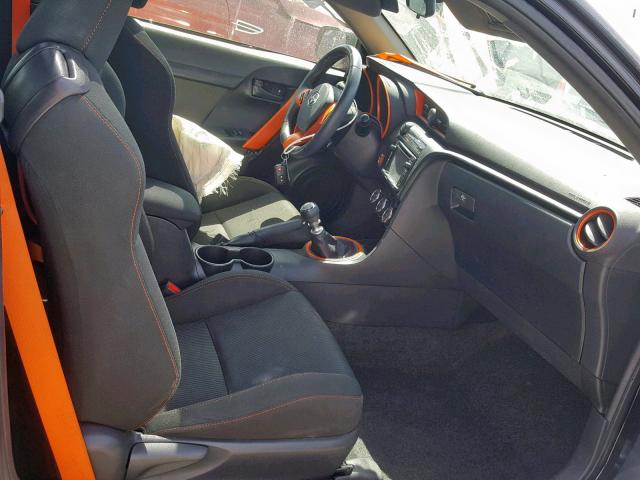JTKJF5C75FJ006784 - 2015 TOYOTA SCION TC ნარინჯისფერი ფოტო 5