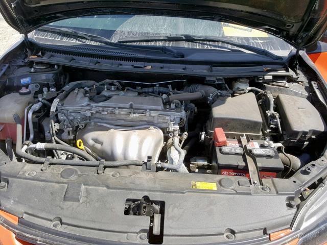 JTKJF5C75FJ006784 - 2015 TOYOTA SCION TC ნარინჯისფერი ფოტო 7