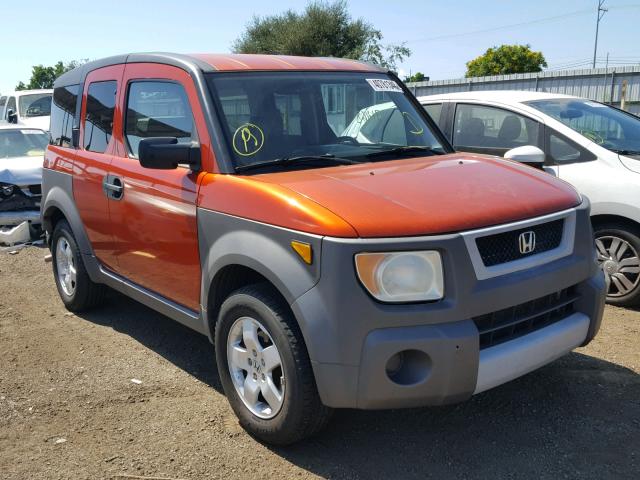 5J6YH18513L004332 - 2003 HONDA ELEMENT EX ORANGE photo 1