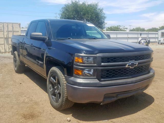 1GCRCPEC2FZ293401 - 2015 CHEVROLET SILVERADO BLACK photo 1