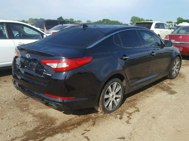 5XXGR4A62CG078880 - 2012 KIA OPTIMA SX BLACK photo 4