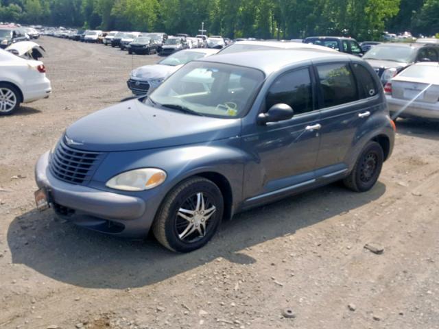 3C4FY48B92T375049 - 2002 CHRYSLER PT CRUISER BLUE photo 2