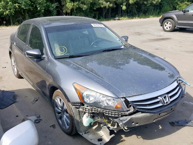 1HGCP2F87BA071034 - 2011 HONDA ACCORD EXL CHARCOAL photo 1