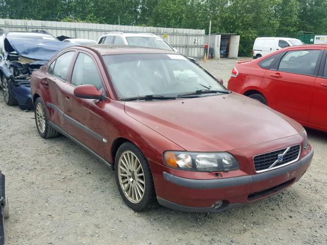 YV1RS58D312034679 - 2001 VOLVO S60 2.4T MAROON photo 1