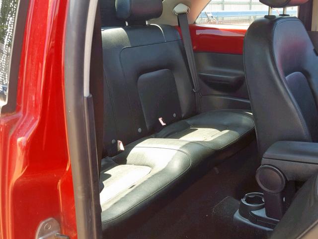 3VWRW31C86M407602 - 2006 VOLKSWAGEN NEW BEETLE წითელი ფოტო 6