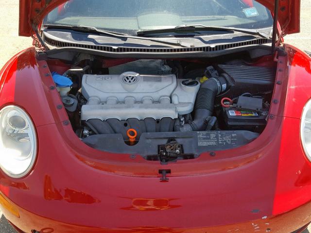 3VWRW31C86M407602 - 2006 VOLKSWAGEN NEW BEETLE წითელი ფოტო 7