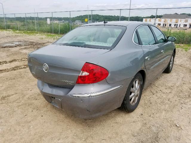 2G4WD582981126533 - 2008 BUICK LACROSSE C GRAY photo 4