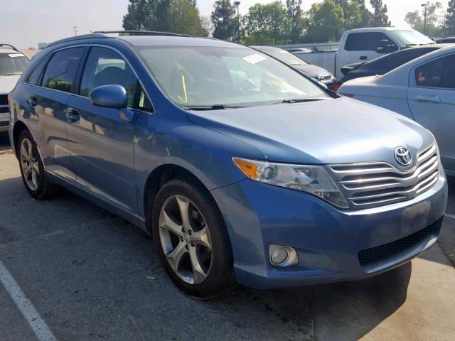 4T3ZK3BB5BU042387 - 2011 TOYOTA VENZA BLUE photo 1