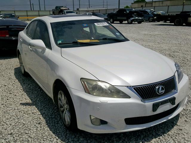 JTHCK262795029439 - 2009 LEXUS IS 250 WHITE photo 1