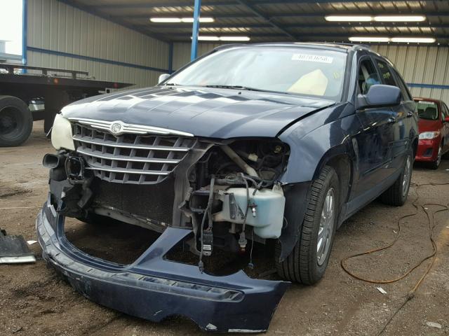 2A8GF68X57R102582 - 2007 CHRYSLER PACIFICA T BLUE photo 2