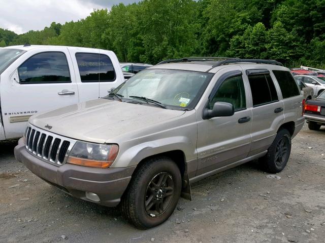 1J4GW48S73C568429 - 2003 JEEP GRAND CHER TAN photo 2