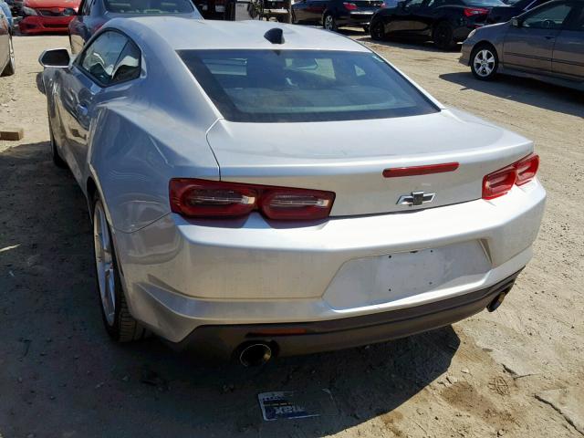 1G1FB1RX5K0115179 - 2019 CHEVROLET CAMARO LS SILVER photo 3