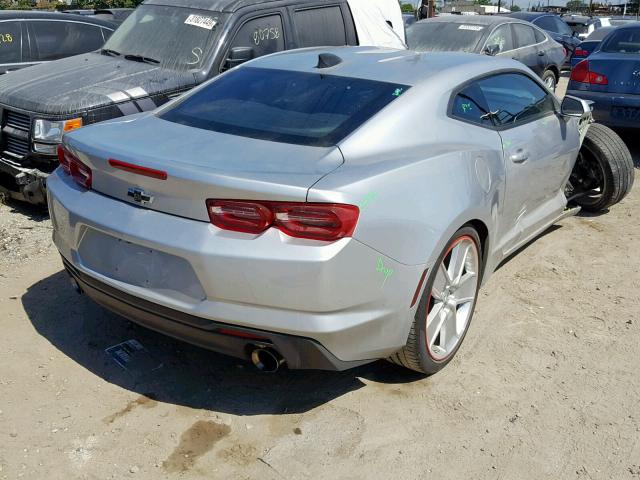 1G1FB1RX5K0115179 - 2019 CHEVROLET CAMARO LS SILVER photo 4