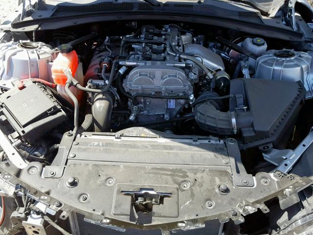 1G1FB1RX5K0115179 - 2019 CHEVROLET CAMARO LS SILVER photo 7