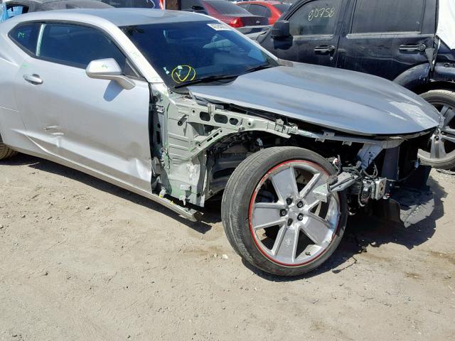 1G1FB1RX5K0115179 - 2019 CHEVROLET CAMARO LS SILVER photo 9