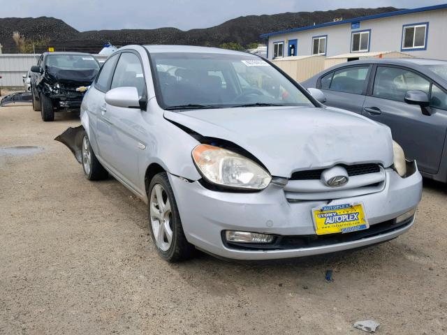 KMHCN36C58U074807 - 2008 HYUNDAI ACCENT SE SILVER photo 1