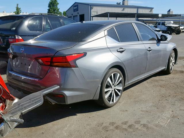 1N4BL4CV8KC142750 - 2019 NISSAN ALTIMA SR GRAY photo 4