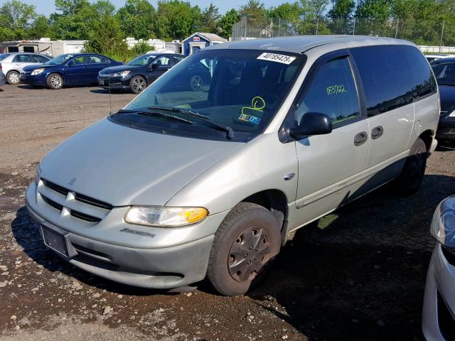 2B4FP2537XR126471 - 1999 DODGE CARAVAN SILVER photo 2