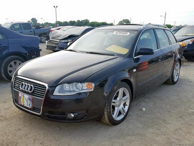 WAUKF78E47A034136 - 2007 AUDI A4 2.0T AV BLACK photo 2