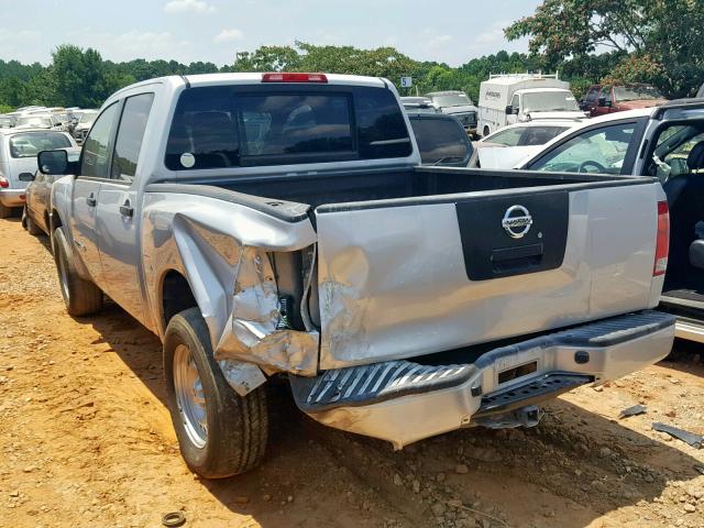 1N6AA0EK7CN320531 - 2012 NISSAN TITAN S SILVER photo 3