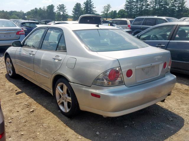 JTHBD182810016956 - 2001 LEXUS IS 300 SILVER photo 3