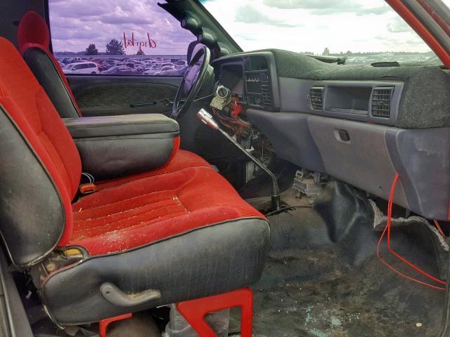 1B6MC36C8SS302238 - 1995 DODGE RAM 3500 RED photo 5