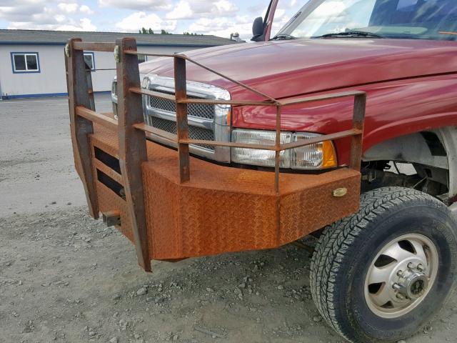 1B6MC36C8SS302238 - 1995 DODGE RAM 3500 RED photo 9