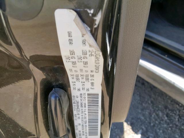 1J8HG48N46C221140 - 2006 JEEP COMMANDER GRAY photo 10