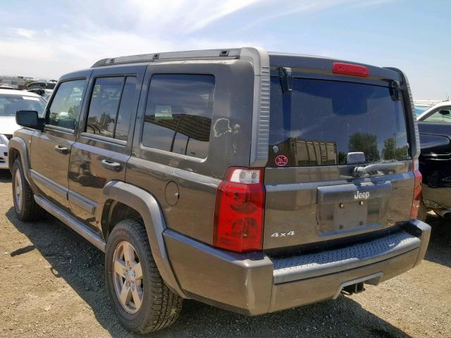 1J8HG48N46C221140 - 2006 JEEP COMMANDER GRAY photo 3
