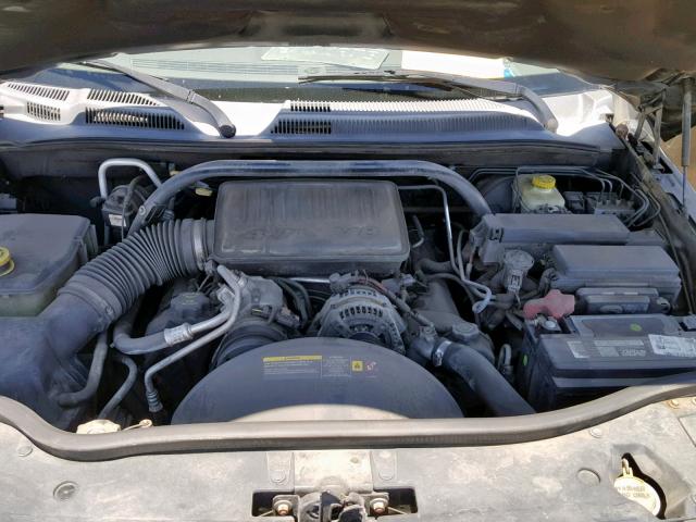 1J8HG48N46C221140 - 2006 JEEP COMMANDER GRAY photo 7