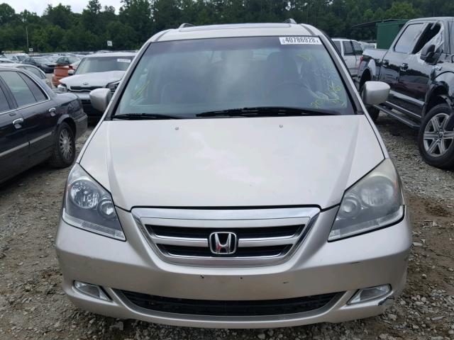 5FNRL38866B051555 - 2006 HONDA ODYSSEY TO SILVER photo 10